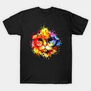 kitten watercolor T-Shirt